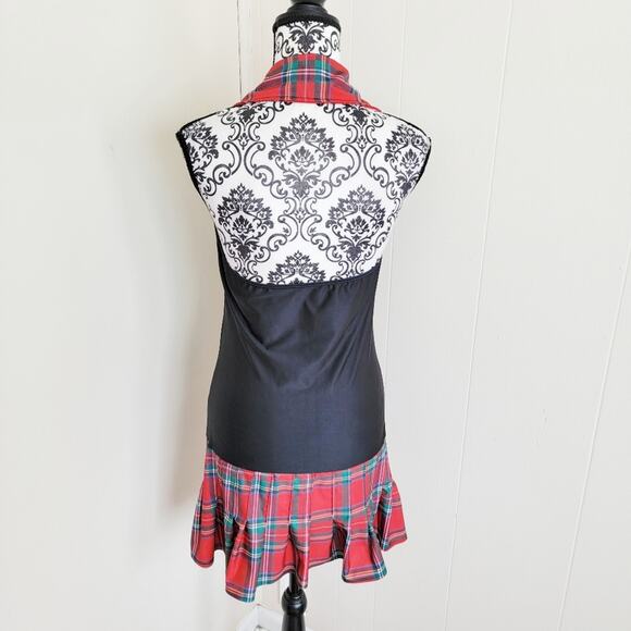 Lovers Lane Vintage Schoolgirl Mini Dress - Picture 2 of 3
